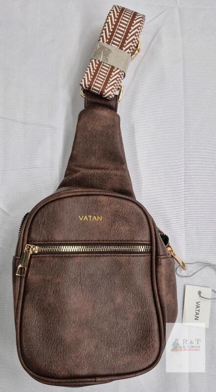 New VATAN Small Sling Bag Women's Crossbody Purse PU Leather Crossbody Bags for Women