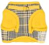 New sz Small Puppia Lucas Dog Vest Harness B (Step-in) Fashionable Checkered Pattern - 2