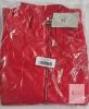 New sz XL Bienzoe Women Casual Quilted Sleeveless Light Weight Vest Stretch Rib Red - 4