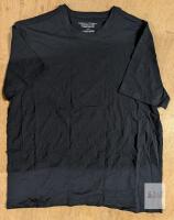 NEW Banana Republic Essential T-Shirt XL Black 95% Cotton 5% Spandex Crew Neck Stretch Cambodia