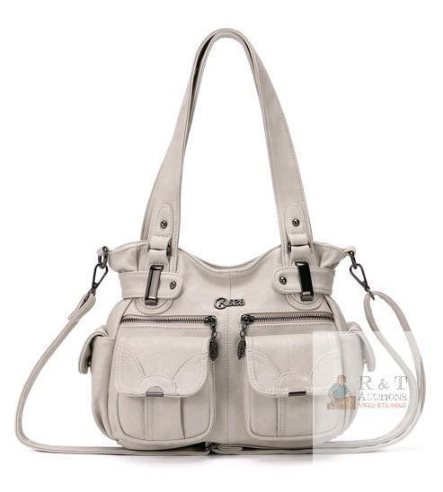 New KL928 Soft PU Leather Purses and Handbags for Women Hobo Shoulder Tote Bag