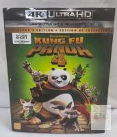 NEW Kung Fu Panda 4 (2024) Collector's Edition 4K Ultra HD + Blu-ray, HDR, Exclusive Short, Dual Audio