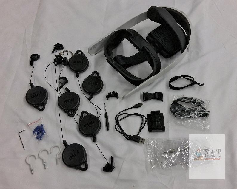 VR accessories and ceiling mount pullies Meta Quest 2KIW Elite Head Strap & Ceiling Cable M anagement Kit for Oculus Quest 2 &ndash; Full Accessory Set