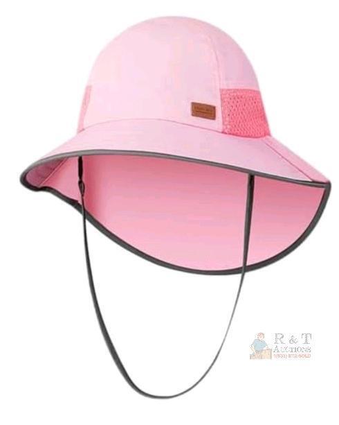 New size Medium Toddler Sun Hat with Neck Flap Infant Baby Boys Girls Swim Hats Kids UPF 50+ Adjustable