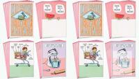 32 New Hallmark Shoebox Mothers Day Cards With Envelopes, 4 Designs, 8 Cards Per Design Across 2 Packs