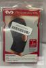 NEW McDavid 402 Knee Sleeve Open Patella Small Black, Level 1 Support, 3.2mm Latex-Free Neoprene