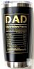 New BEST DAD EVER Father's Day / Dad Appreciation Travel Tumbler & Keychain Gift Set - 3