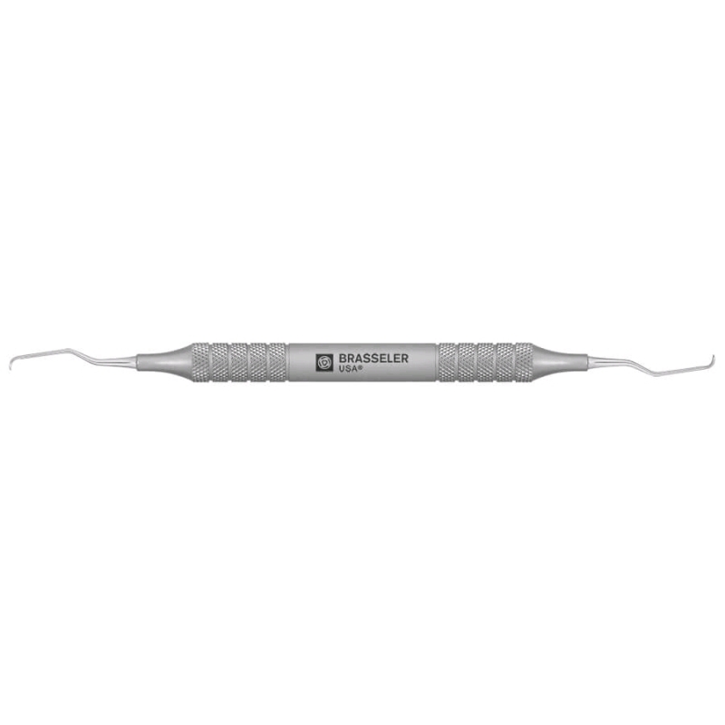 New BRASSELER SG1/2ML6 Gracey 1/2 Mini Long Curette in #6 Handle (Dental Tool)