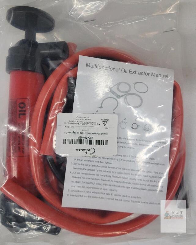 NEW Calvana 2nd Gen Manual Oil, Fuel & Transmission Fluid Extractor Pump Kit X004T9N6ZF