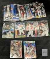 2020 Topps Chrome Baseball Card Lot: RCs, Inserts, Parallels &mdash; Luzardo, Alonso, Cease, More
