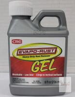 NEW CRC Evapo-Rust Gel Heavy-Duty Rust Remover, 8 fl oz, Brushable, Low Odor, Safe on Multiple Metals