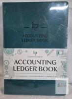NEW Legend Planner Accounting Ledger Book 7x10", Dark Teal, Eco Leather Hardcover, 120 gsm Paper