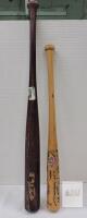 1992 Blue Jays World Series Champions Signed Replica Bat & MLB Authentic Full-Size Wood Bat