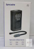 Syncwire Inflate 190 Portable Inflator Air Pump, Digital Display, 5200mAh Battery, 150 PSI