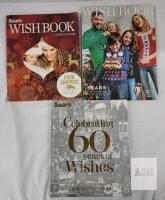 Sears Christmas Wish Book Lot: 2014, 2016, 60th Anniversary Commemorative Catalogs