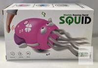 NEW Electric Dancing Squid Toy 158-21C, Rechargeable, Music & Lights, SHANTOU CHANGXING, Blue/Purple/Grey