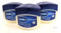 Vaseline Original Healing Jelly 13oz (3-Pack), 100% White Petrolatum, Skin Protectant, UPC 305210691001