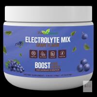 NEW Pride Naturals Electrolyte Mix, Grape Flavor, 6.5 oz, 45 Servings, Sugar Free, Zero Calorie, Lot 4671