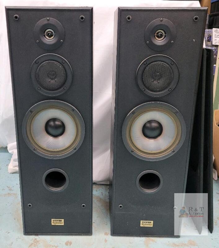 Vivid Reference TX-1000 2-Way Tower Speakers, 8" Woofer, 3/4" Dome Tweeter, 100W, Serial #94315