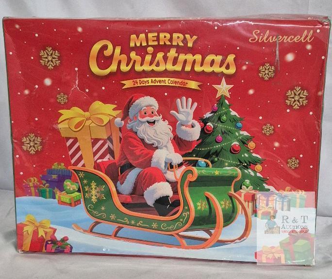 Silvercell Merry Christmas 24 Days Body Care Advent Calendar, Lot YJ20250812, Factory Sealed