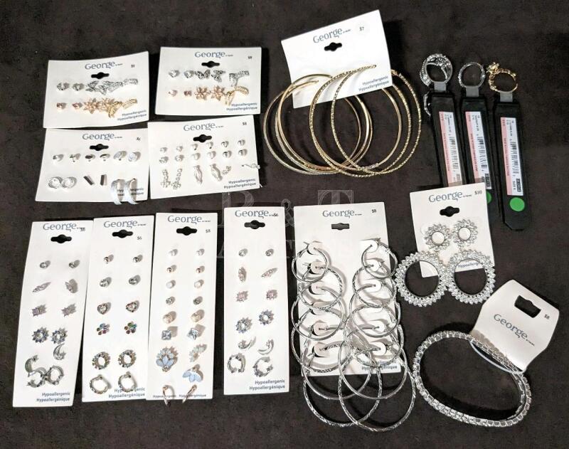 15 New Shiny Pieces of Costume Jewelry from George
