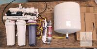 iSpring 6-Stage Reverse Osmosis Water Filter System RCC7P-AK, Booster Pump, Alkaline, 3.2 gal Tank AS IS