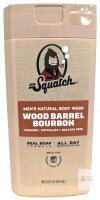 NEW Dr. Squatch Body Wash Wood Barrel Bourbon 14 fl oz Men's Natural, Paraben-Free, Real Soap, UPC 810095595721