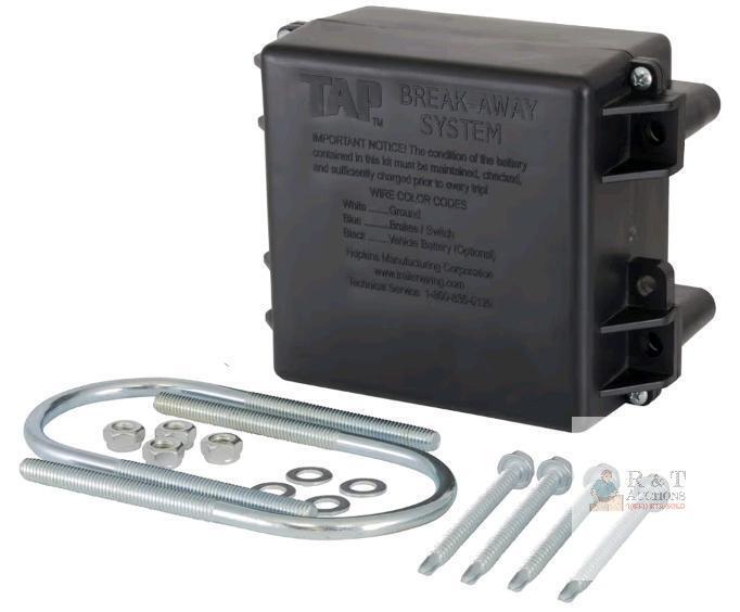 New - Hopkins Towing Trailer Break Away Box and Hardware . Model # 20006