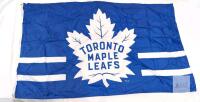 Toronto Maple Leafs 3x5 Ft Flag, Blue White Logo, NHL, Brass Grommets, Indoor Outdoor Polyester