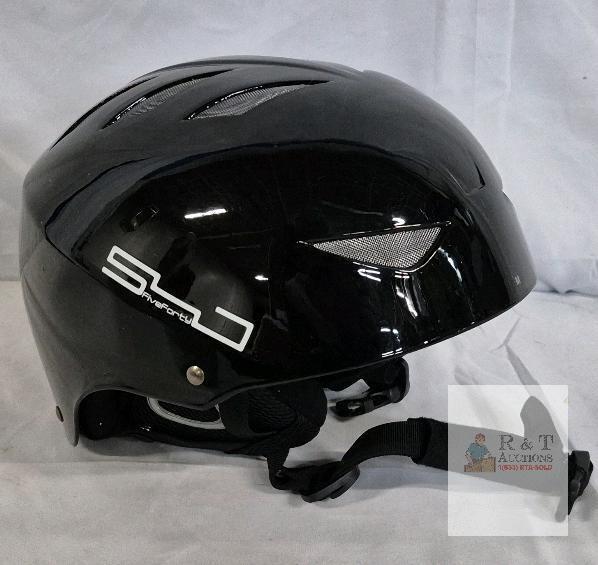 FiveForty LR-H-08 Ski/Snowboard Helmet, CE EN 1077, Black, Medium 57/58cm, 1.1 lbs
