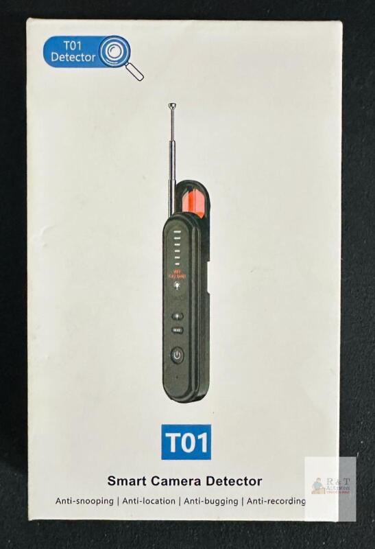 T01 Smart Camera & RF Signal Detector, Anti-Surveillance, 1MHz&ndash;6.5GHz, China, CE/FCC/RoHS