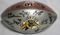 CFL Hamilton Tiger-Cats Autograph Team Football , Circa 2003-06