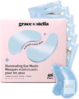 Grace & Stella Illuminating Eye Masks, 48 Pairs, "A Dream Come Blue," Sealed, Exp 2028