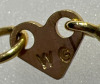 14K Italy Gold Chain WG stamped - 3