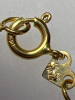 14K Italy Gold Chain WG stamped - 4