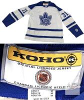 Toronto Maple Leafs Koho Jersey Curtis Joseph #31 NHL Official Licensed Adult Medium White- NEEDS CLEANING