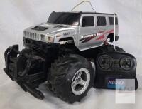 Nikko Hummer H2 1:10 Scale RC Monster Truck 27MHz Model 94241A0C with Controller Silver