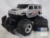 Nikko Hummer H2 1:10 Scale RC Monster Truck 27MHz Model 94241A0C with Controller Silver