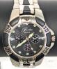 Frondini Quartz Men&rsquo;s Watch, 45mm Stainless Steel, Black Dial, Diver Bezel, Swiss Parts