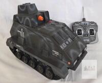 Ignite Black Ops RC Tank, 15" Length, Remote Controlled, Foam Dart Launcher, Tracks