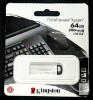 Kingston DataTraveler Kyson 64GB USB 3.2 Gen 1 Flash Drive, 200MB/s, 5-Year Warranty, Metal Case