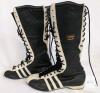 Adidas Santos Boxing Boots US 7.5 UK 6 Black White Leather, Art 547828, April 2004, Vietnam - 5
