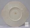 Belleek Ireland Shamrock Basket Weave Handled Plate 10.5" Parian Porcelain, 1965&ndash;1980 - 2