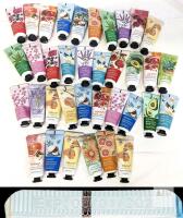 NEW Ankooy Natural Pure Body Lotion Gift Set, 24 Tubes, 1.01 oz Each, Assorted Scents, EXP 09/01/2026