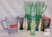 McDonald&rsquo;s Coca-Cola Limited Edition Glassware Set 2014 & 2017, Mugs, Pitcher, Boxes,