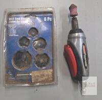 Coleman Powermate Air Die Grinder with ZXGJC HSS Saw Blades