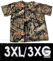 AS NEW HABIT Camouflage Short Sleeve T-Shirt 3XL Woodland Print Men's, Made in Pakistan