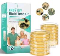New Mold Test Kit for Home Detection: 12 Professional DIY Testing Kits for Home Surfaces & Air Quality Detector & HVAC Monitor