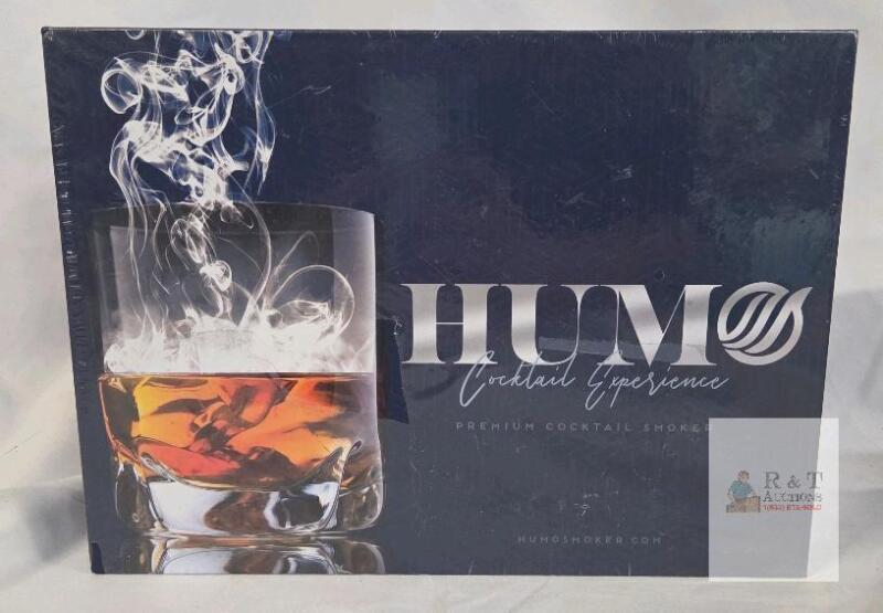 NEW HUMO Cocktail Experience Premium Smoker Kit &ndash; Torch, Wood Chips, Smokelid, Bartender Tools