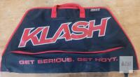 Hoyt Klash Compound Bow Case &ndash; Fits Up To 36" Bows, Black/Red, Soft Padded, Dual Handles